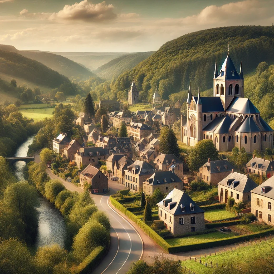 Vue panoramique de Malonne, une belle commune idéale pour réaliser un état des lieux immobilier fiable et rigoureux.