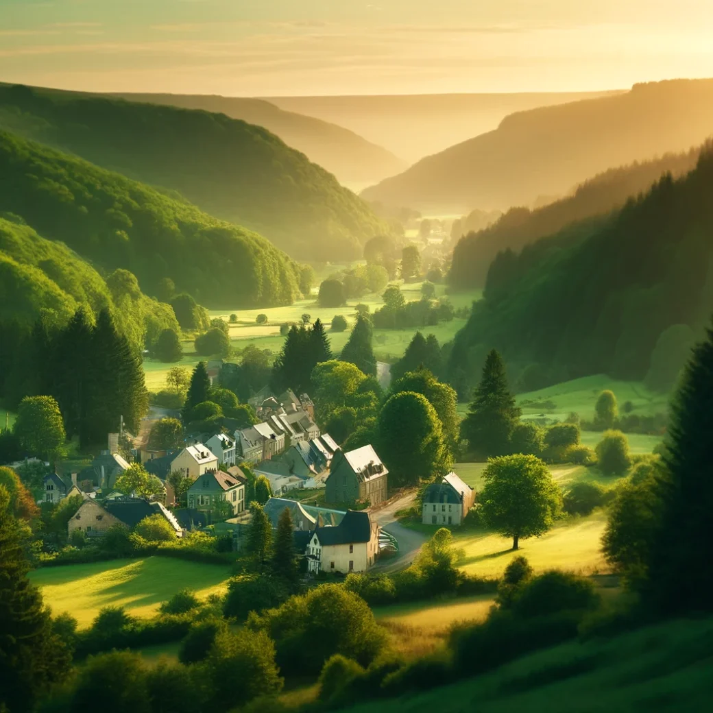 Vue panoramique de Noirefontaine, une belle commune idéale pour réaliser un état des lieux Noirefontaine immobilier fiable et rigoureux.