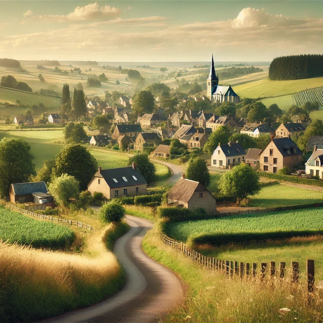 Vue panoramique de Somme-Leuze, une belle commune idéale pour réaliser un état des lieux Somme-Leuze immobilier fiable et rigoureux.