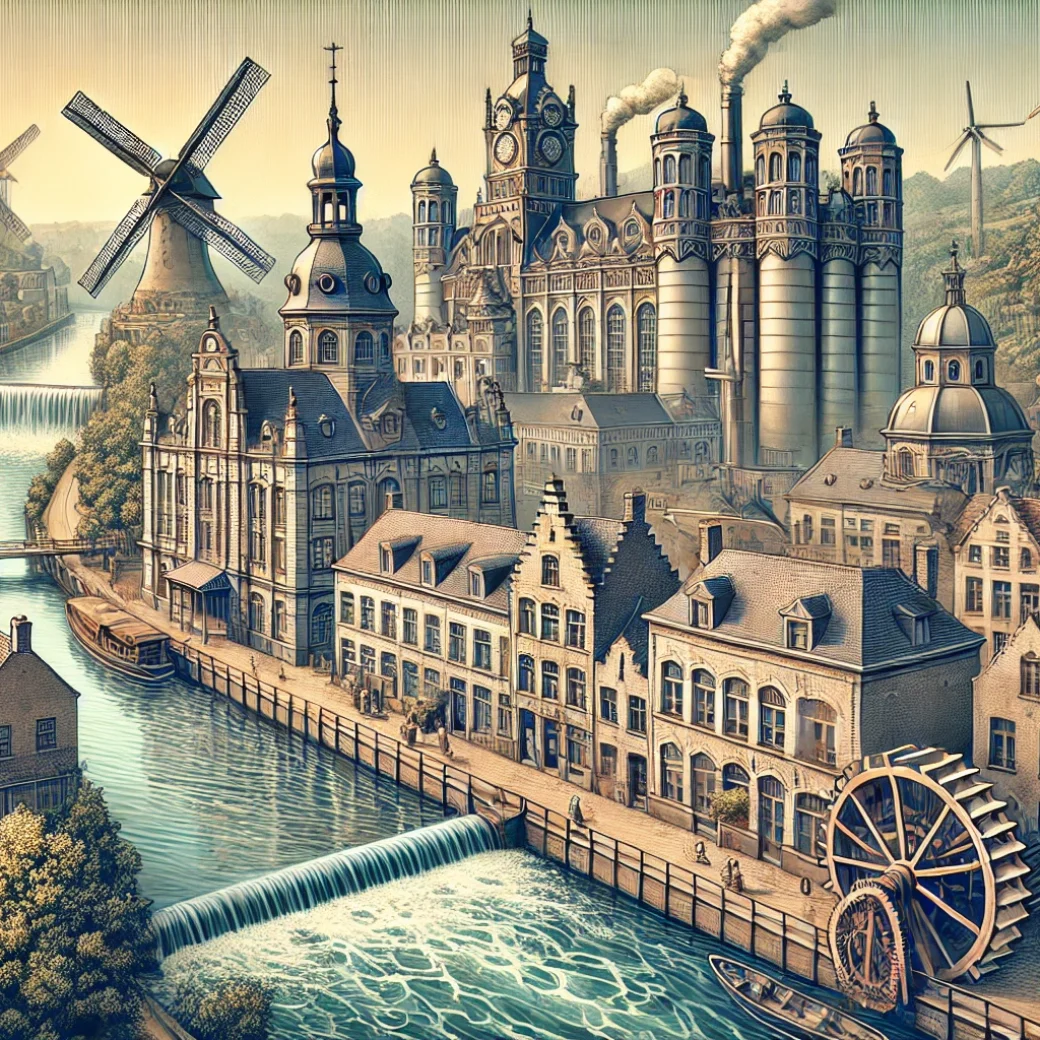 Vue panoramique de Verviers, une belle commune idéale pour réaliser un état des lieux Verviers immobilier fiable et rigoureux."