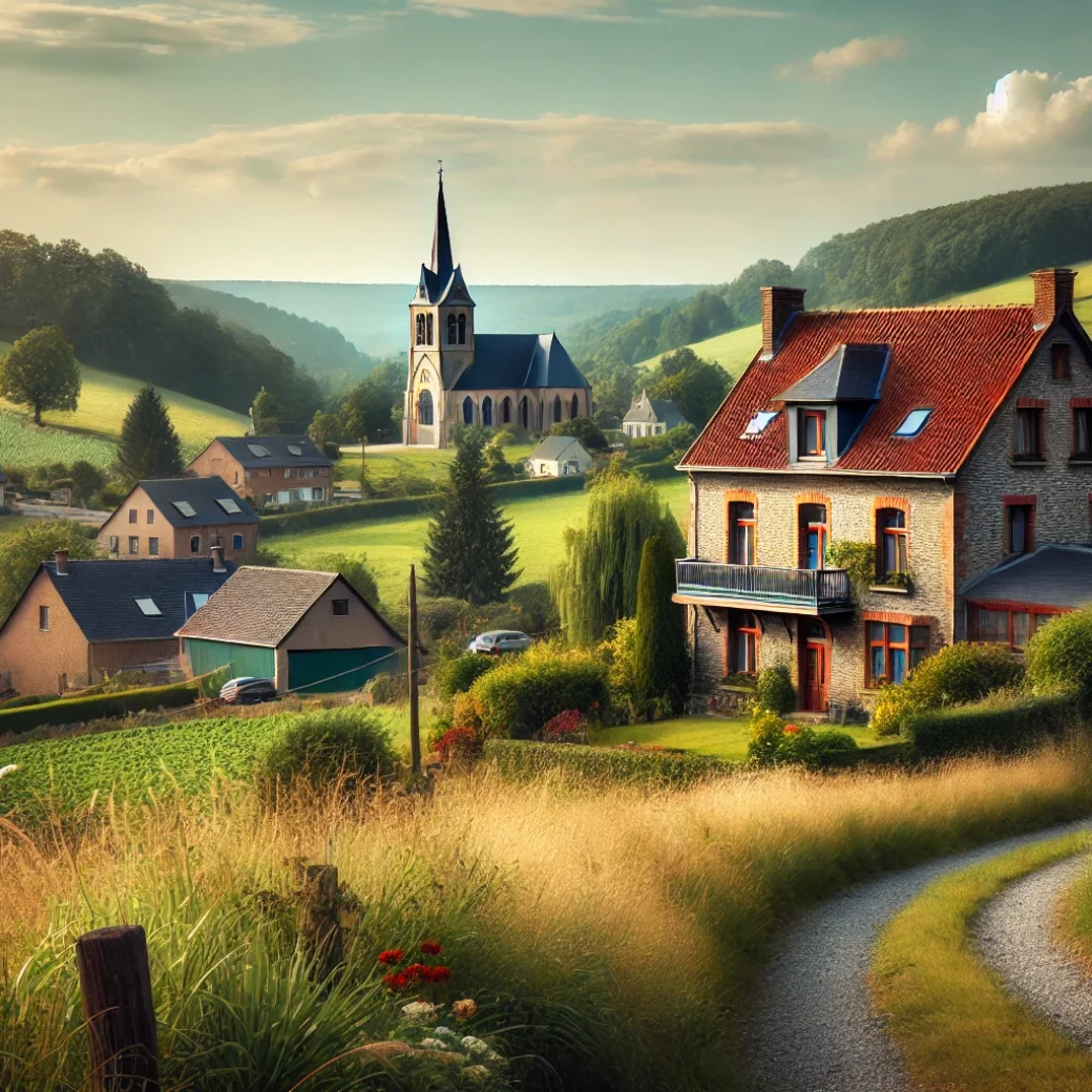 Vue panoramique de Villers-la-Bonne-Eau, une belle commune idéale pour réaliser un état des lieux Villers-la-Bonne-Eau immobilier fiable et rigoureux.